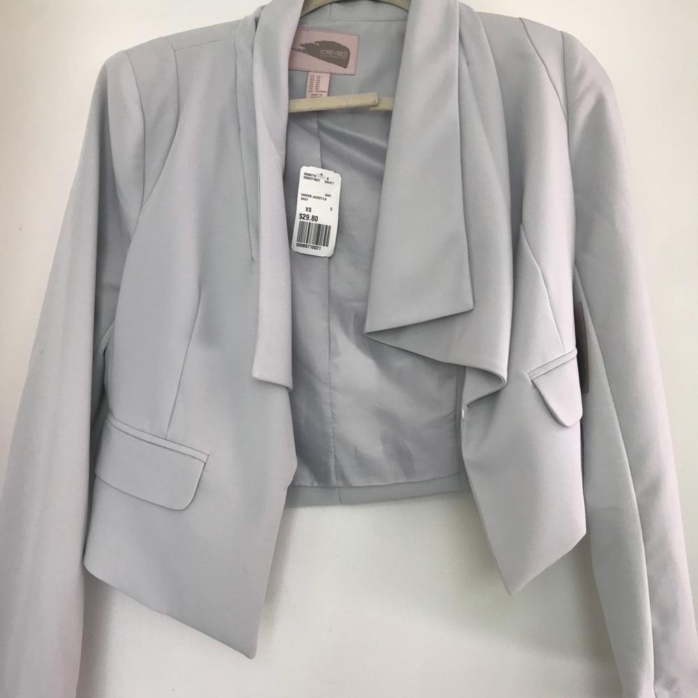 Light Grey/blue blazer